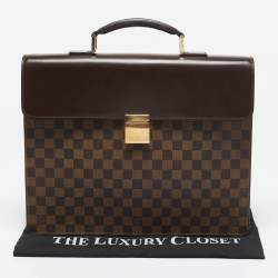 Louis Vuitton Damier Ebene Canvas Altona Briefcase GM