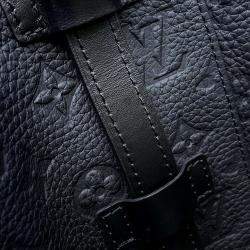 Louis Vuitton Christopher Noir Monogram Taurillon Size Mm Backpack