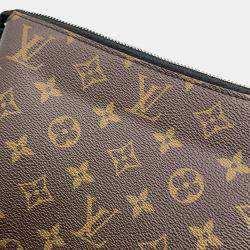 Louis Vuitton Noir Monogram Lv Rubber Cruiser Messenger Bag