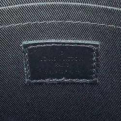 Louis Vuitton Noir Monogram Lv Rubber Cruiser Messenger Bag