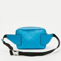 Louis Vuitton Blue Monogram Canvas and Leather Taigarama Outdoor Bumbag