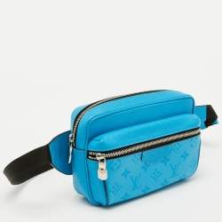 Louis Vuitton Blue Monogram Canvas and Leather Taigarama Outdoor Bumbag