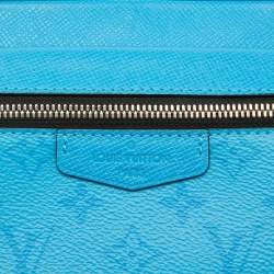 Louis Vuitton Blue Monogram Canvas and Leather Taigarama Outdoor Bumbag