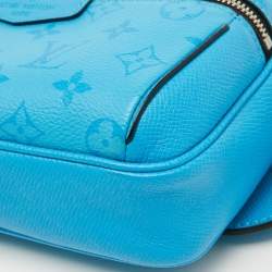 Louis Vuitton Blue Monogram Canvas and Leather Taigarama Outdoor Bumbag