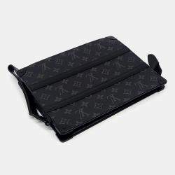 Louis Vuitton Black Leather Eclipse Trunk Pouch