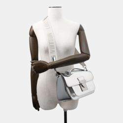 Louis Vuitton Metallic & Silver Epi Leather Monceau Distorted Top Handle Bag