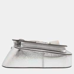 Louis Vuitton Metallic & Silver Epi Leather Monceau Distorted Top Handle Bag