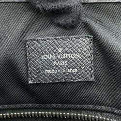 Louis Vuitton Noir Monogram Eclipse Taiga Leather City Tote Bag