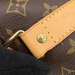  Louis Vuitton  Brown Monogram Keepall Bandouliere 60 Satchel Bag