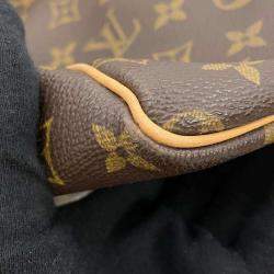  Louis Vuitton  Brown Monogram Keepall Bandouliere 60 Satchel Bag