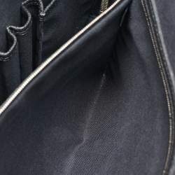 Louis Vuitton Black Leather Alexander Briefcase