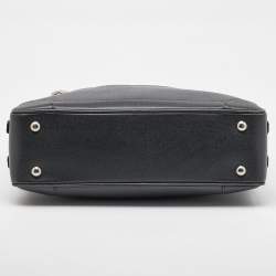 Louis Vuitton Black Leather Alexander Briefcase