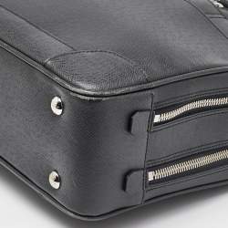 Louis Vuitton Black Leather Alexander Briefcase