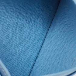 Louis Vuitton Blue Epi Leather Card Holder