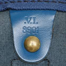 Louis Vuitton Toledo Blue Epi Leather Keepall 45 Bag