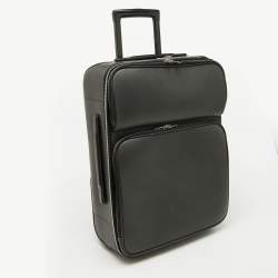 Louis Vuitton Black Taiga Leather Pegase Legere 55 Business Suitcase