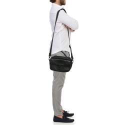 Louis Vuitton Black Monogram Taurillon Leather S Lock Messenger Bag