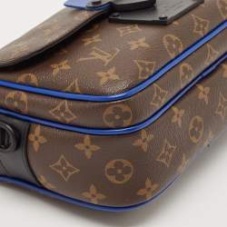 Louis Vuitton Monogram Macassar Canvas S Lock Messenger Bag