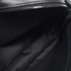 Louis Vuitton Black Monogram Shadow Leather Trio Messenger Bag