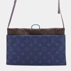 Louis Vuitton Blue/Brown Monogram Pacific Split Sacoche Shoulder Bag