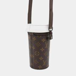  Louis Vuitton Brown Monogram Coffee Cup Shoulder Bag