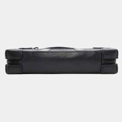 Louis Vuitton Noir Monogram Taurillon Soft Trunk Shoulder Bag