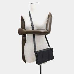 Louis Vuitton Noir Monogram Taurillon Soft Trunk Shoulder Bag