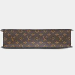 Louis Vuitton LV Monogram Sac Plat Tote Bag