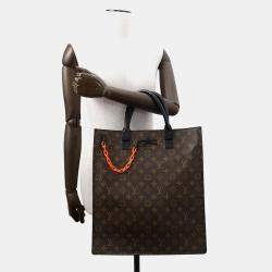 Louis Vuitton LV Monogram Sac Plat Tote Bag