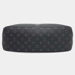 Louis Vuitton Noir Monogram Eclipse Saumur Tote Bag