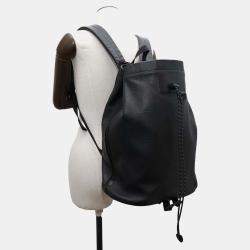 Louis Vuitton Noir/Orange Monogram Shadow Chalk Backpack 