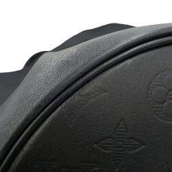 Louis Vuitton Noir/Orange Monogram Shadow Chalk Backpack 