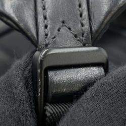Louis Vuitton Noir/Orange Monogram Shadow Chalk Backpack 
