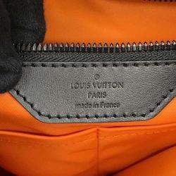 Louis Vuitton Noir/Orange Monogram Shadow Chalk Backpack 