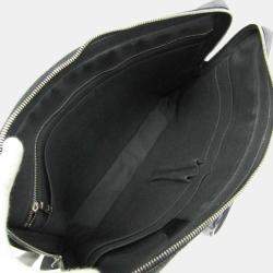 Louis Vuitton Black Damier Graphite Porte-Documents Voyage Briefcase 