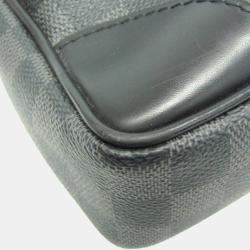 Louis Vuitton Black Damier Graphite Porte-Documents Voyage Briefcase 