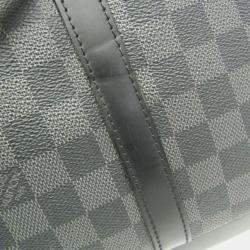 Louis Vuitton Black Damier Graphite Porte-Documents Voyage Briefcase 