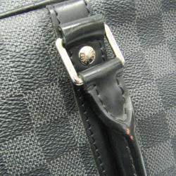 Louis Vuitton Black Damier Graphite Porte-Documents Voyage Briefcase 