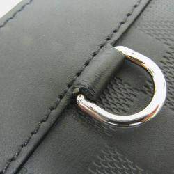 Louis Vuitton Noir Damier Infini Stand Pouch Bag 