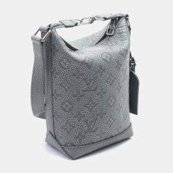 Louis Vuitton Grey Taurillon Leather Monogram Taurillon Cruiser PM Hobo 