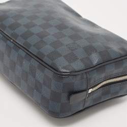 Louis Vuitton Damier Cobalt Canvas Toilet Pouch GM