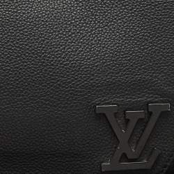 Louis Vuitton Black Leather Take Off Sling Bag
