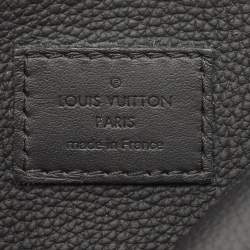 Louis Vuitton Black Leather Take Off Sling Bag
