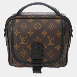 Louis Vuitton Brown Monogram and Leather Shoulder Bag