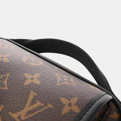 Louis Vuitton Brown Monogram and Leather Shoulder Bag