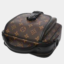 Louis Vuitton Brown Monogram and Leather Shoulder Bag