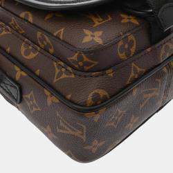 Louis Vuitton Brown Monogram and Leather Shoulder Bag