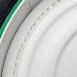 Louis Vuitton Green Canvas and Leather LV Paint Can Bag