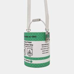 Louis Vuitton Green Canvas and Leather LV Paint Can Bag