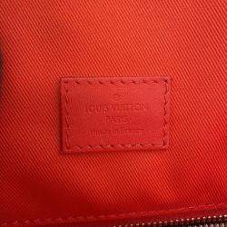 Louis Vuitton Red Leather Christopher Epi Xl MM Backpack
